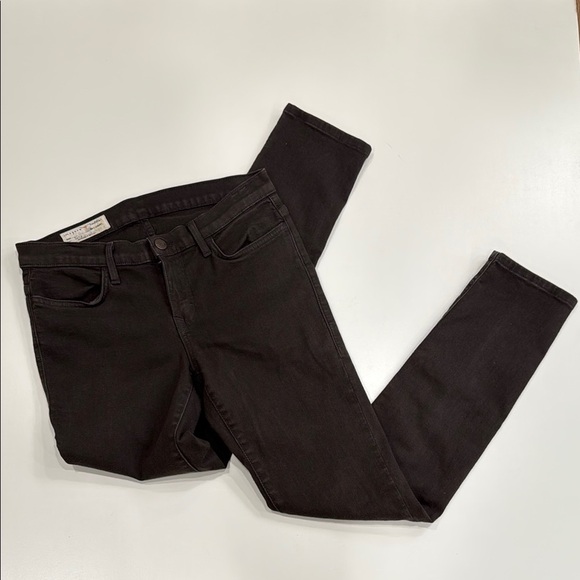 imogene + willie Denim - Imogene + Willie Gray Lucy Skinny Jeans Low Rise Size 26
